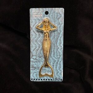 Gold Mermaid Bottle Opener